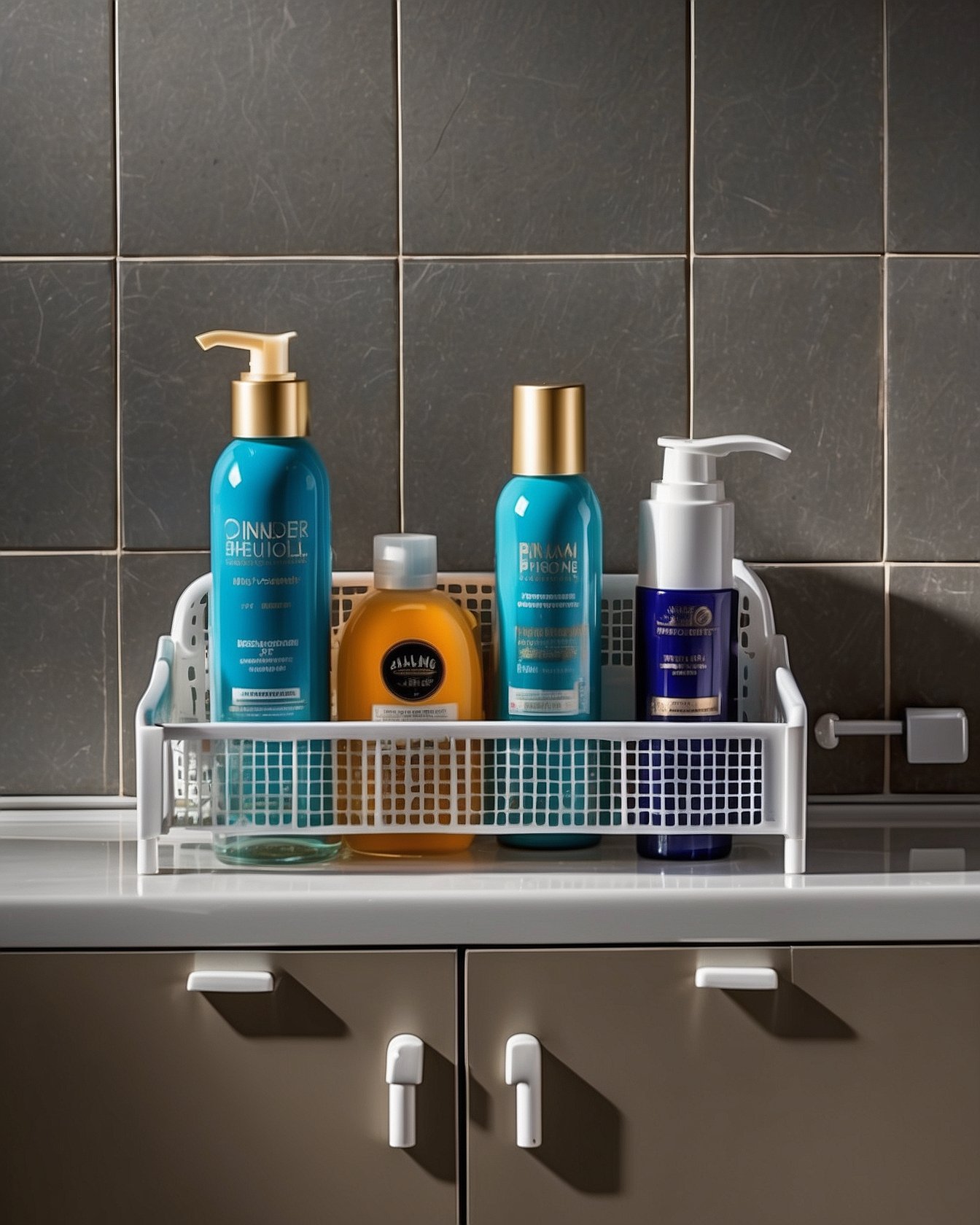 SimpleHouseware expandable under-sink organizer shelf
